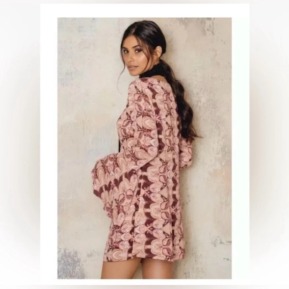 Free People Ossie Vibes Mini Dress in Ivory size 0 - Picture 9 of 14